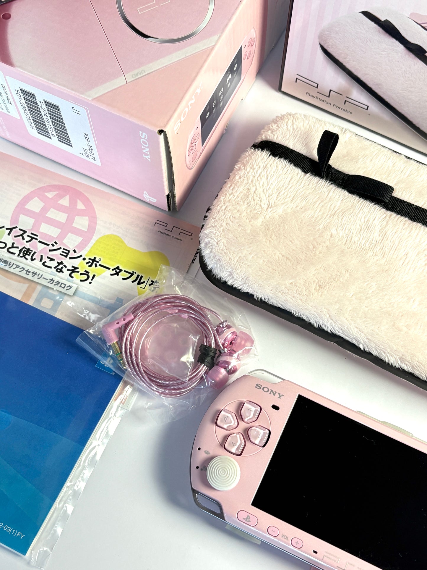 PSP 3000 - Blossom Pink - Value Pack for Girls