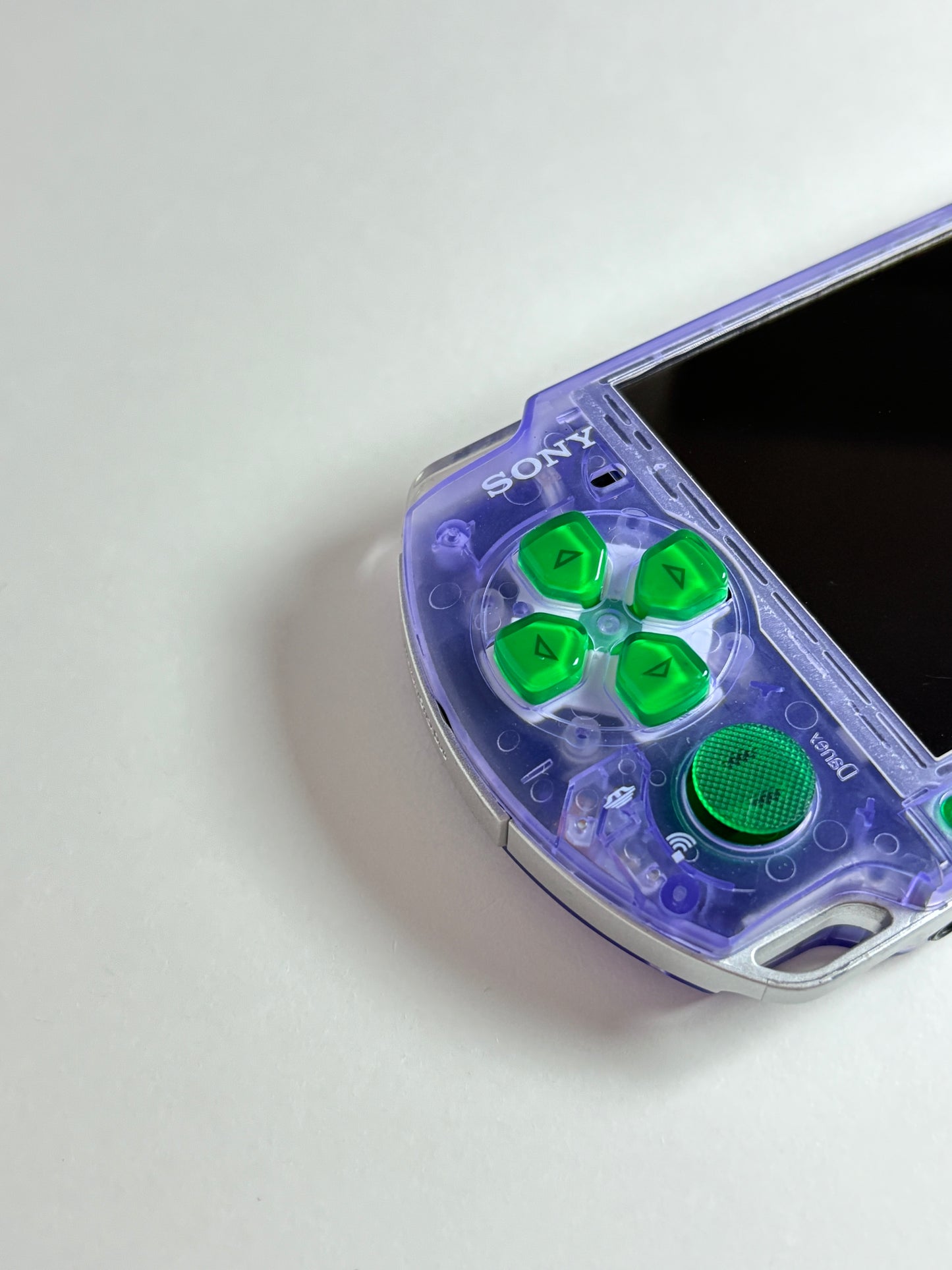 PSP 3000 - Transparent matte purple - Eva edition