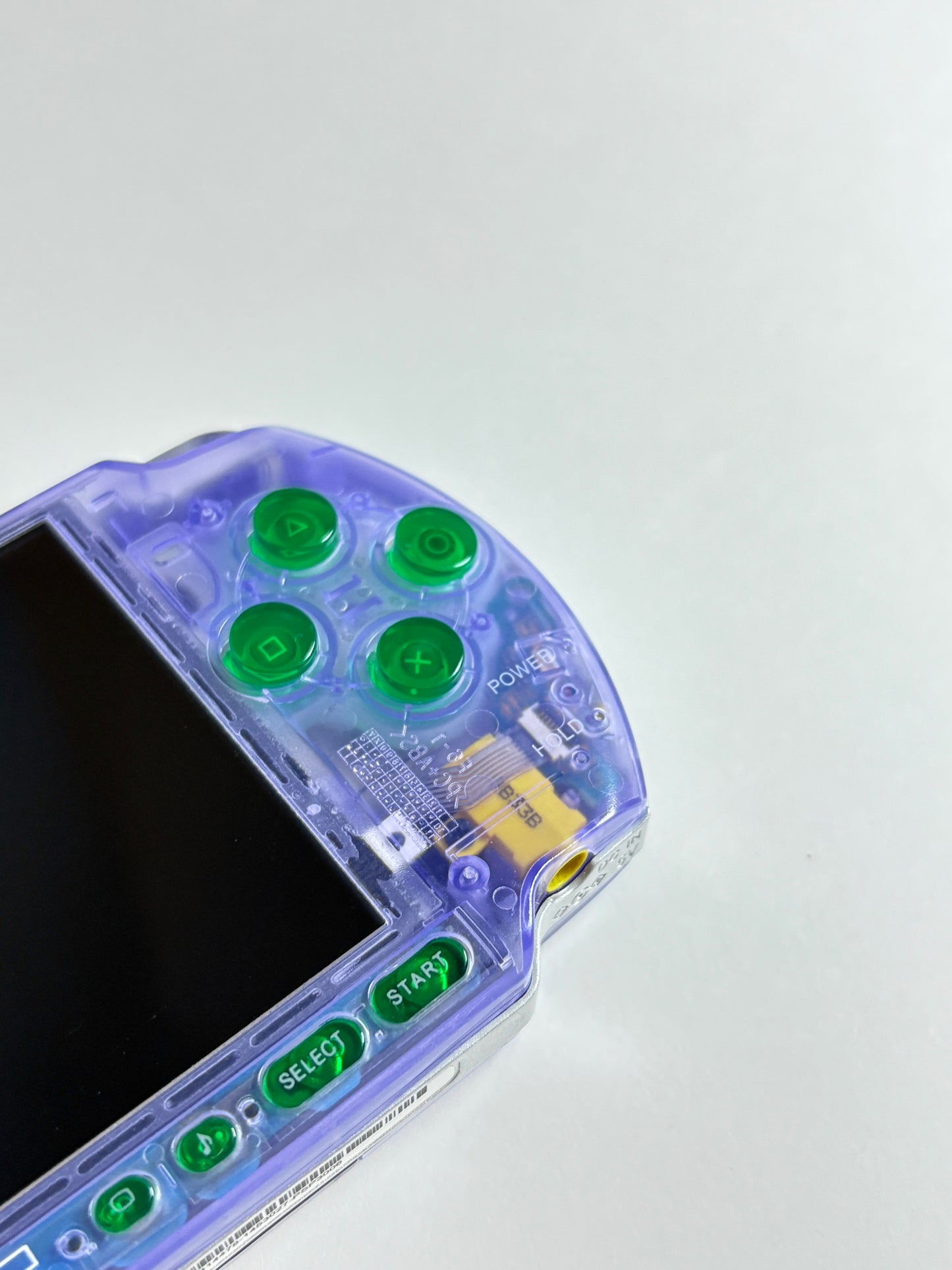 PSP 3000 - Transparent matte purple - Eva edition