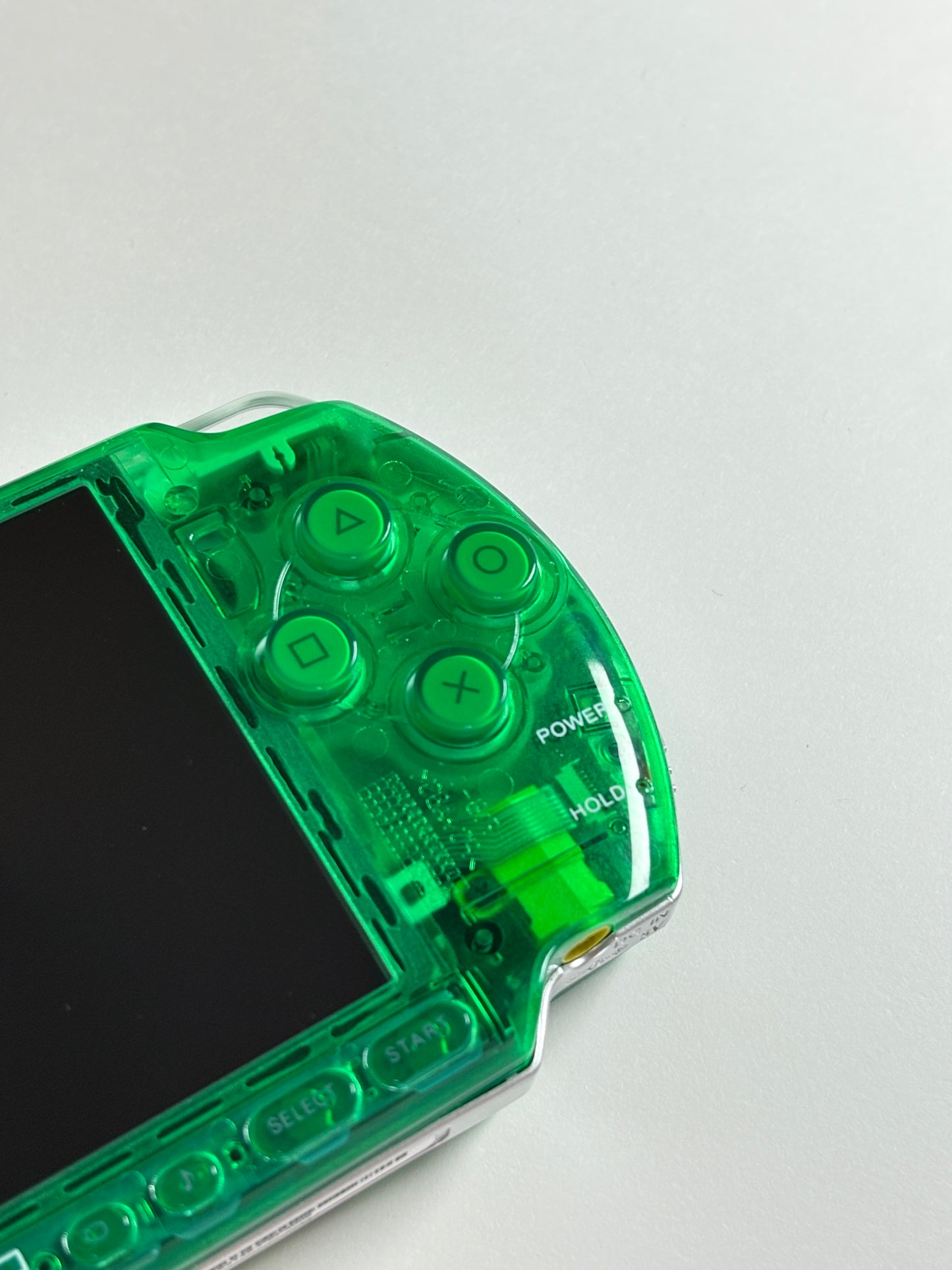 PSP 3000 - Transparent Green