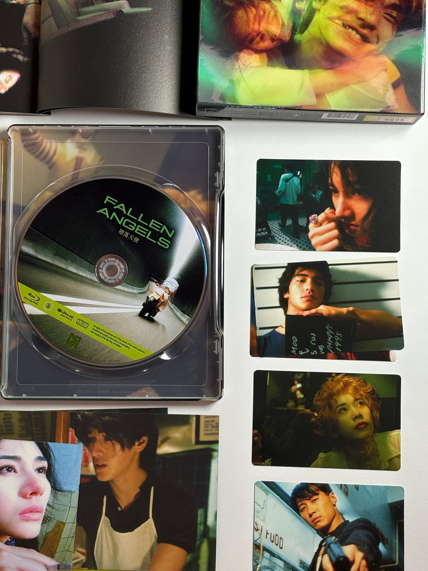 Lenticular Fallen Angels Blu‑ray steelbook