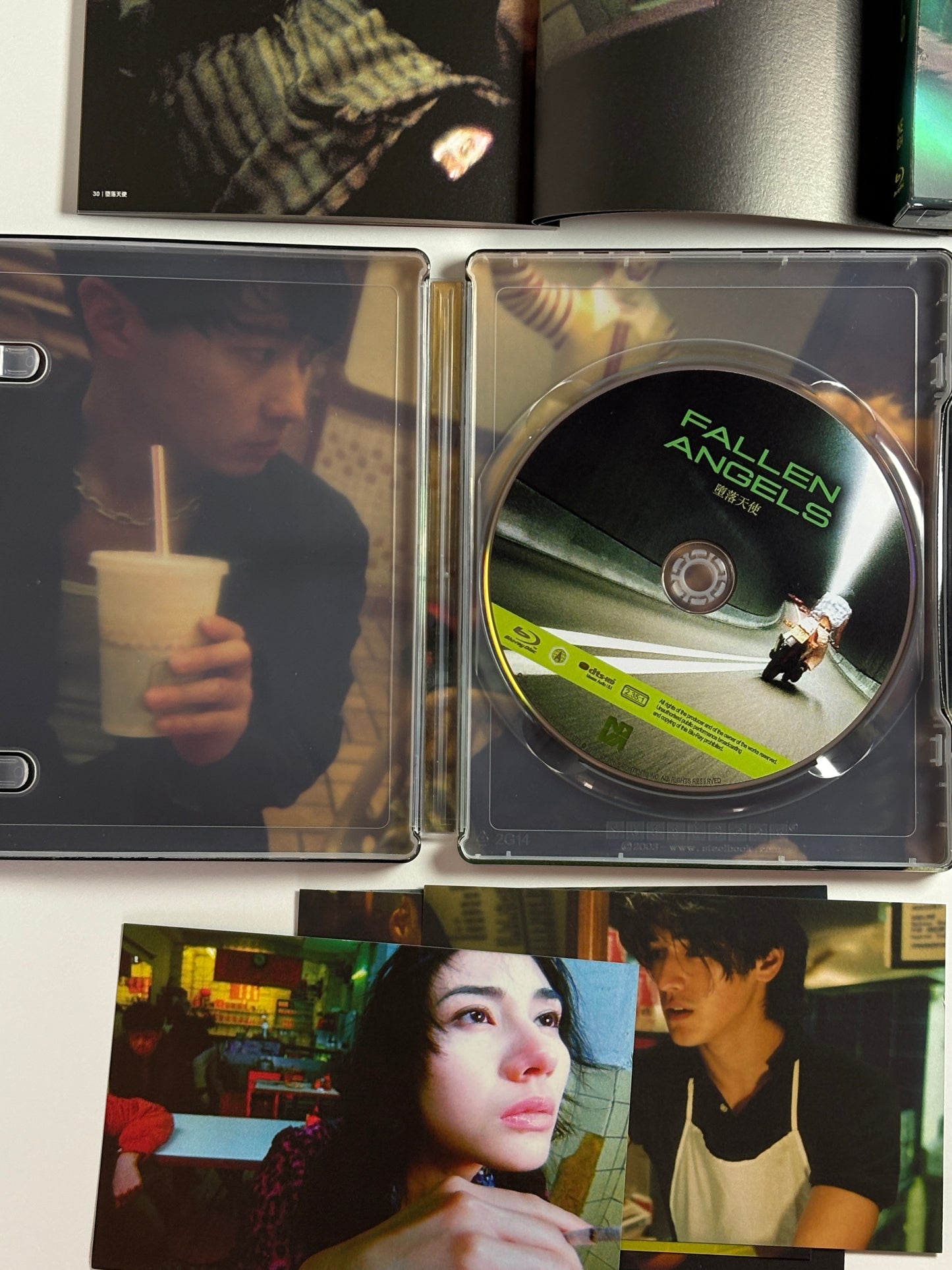 Lenticular Fallen Angels Blu‑ray steelbook