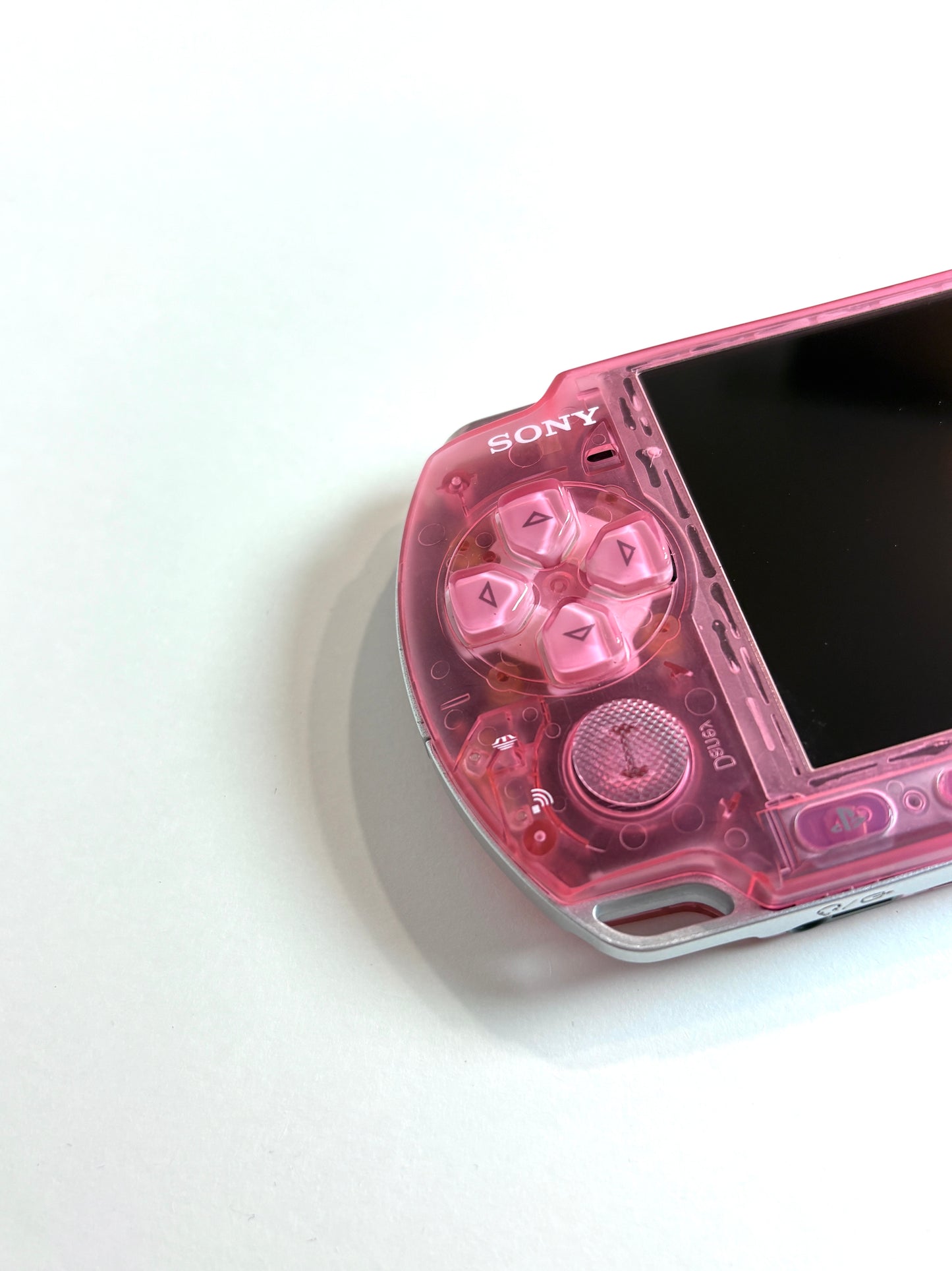 PSP 3000 - Transparent matte pink