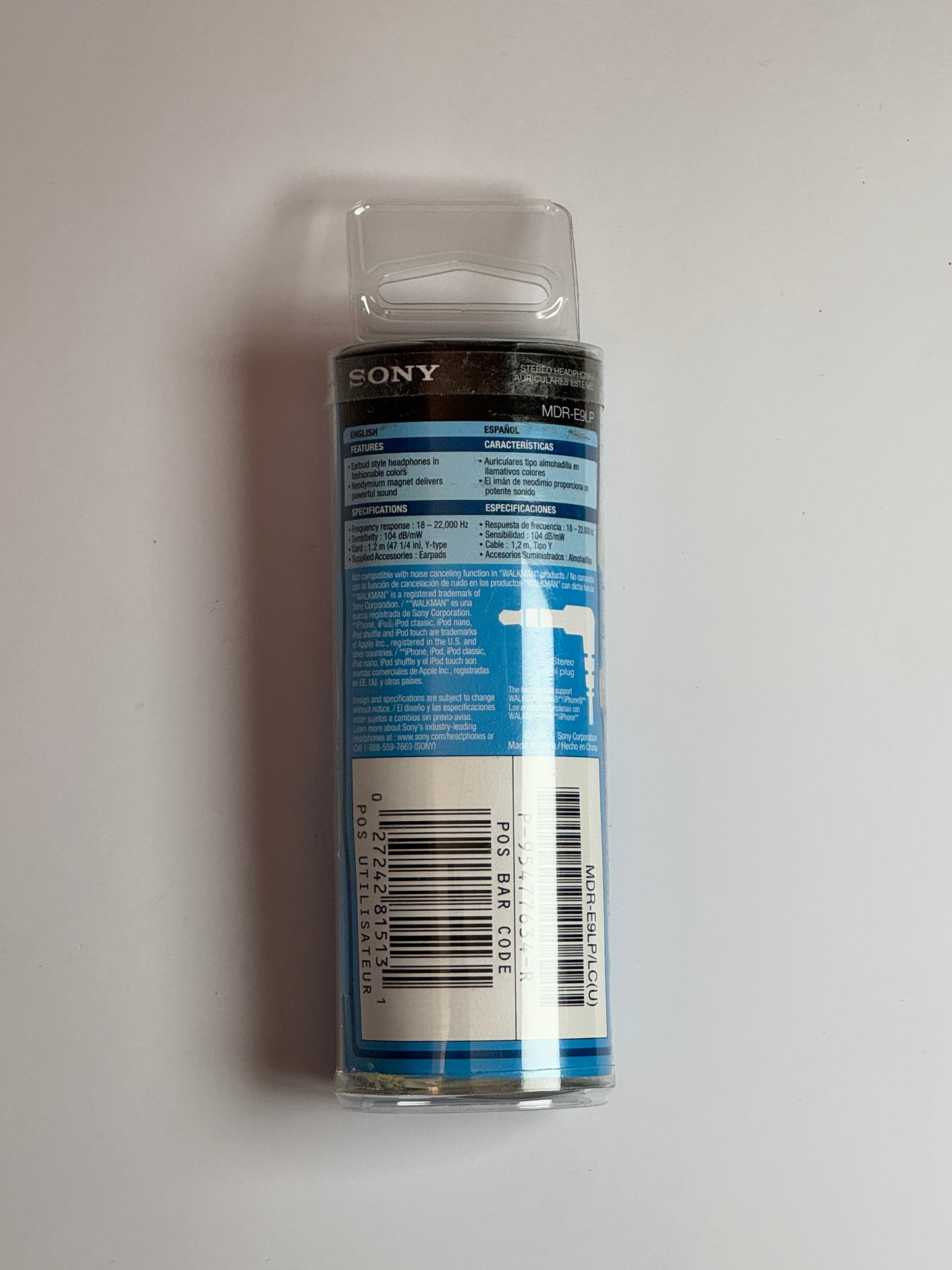 Sony MDR-E9LP Transparent earphones