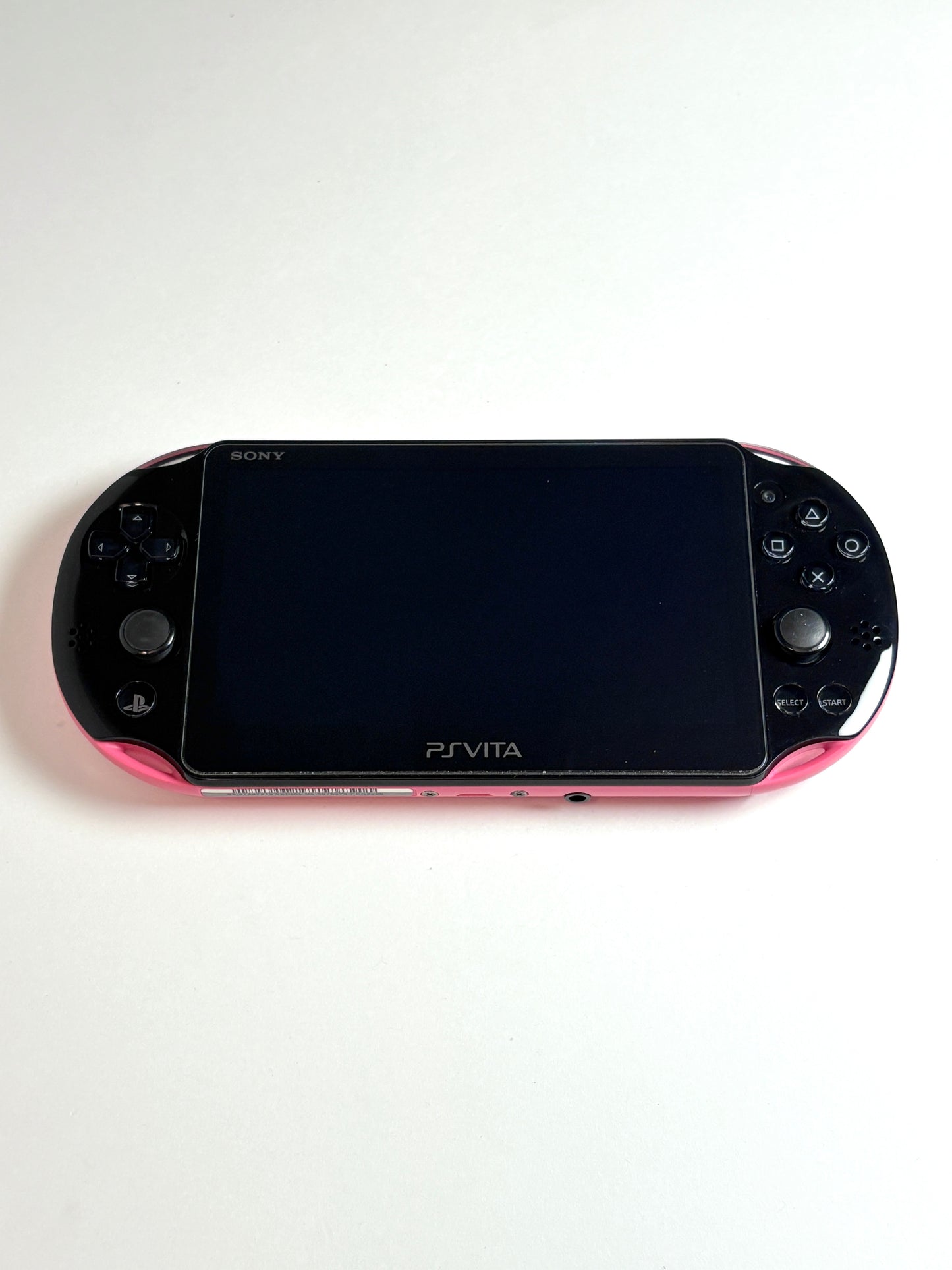 Ps Vita 2000 - Black Pink/Red
