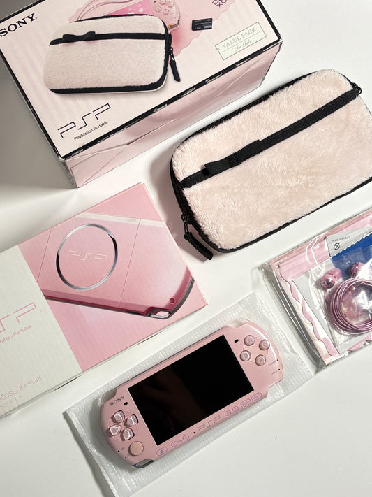 PSP 3000 - Blossom Pink - Value Pack for Girls