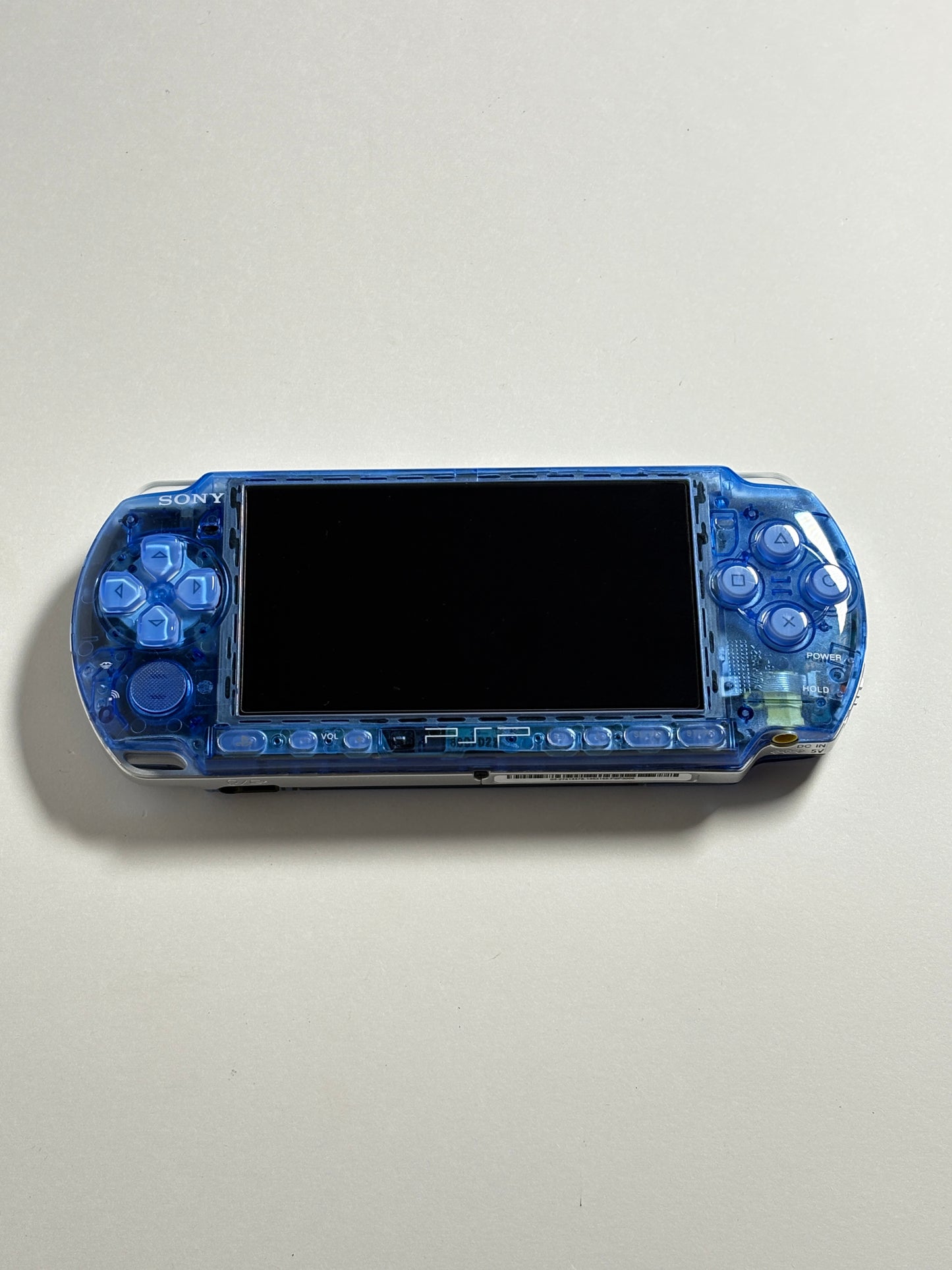 PSP 3000 - Transparent Blue