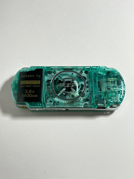 PSP 3000 - Transparent Mint Green
