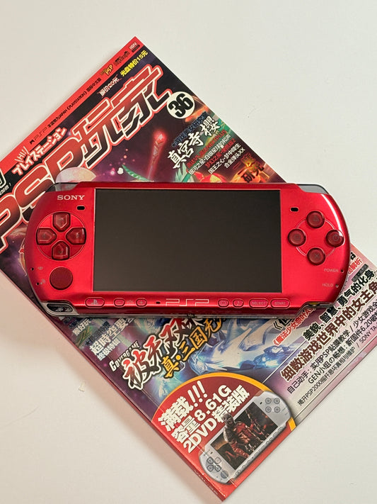 PSP 3000 - Radiant Red