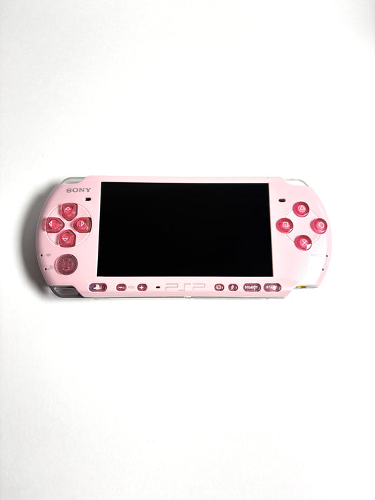 PSP 3000 - Blossom Pink w trasparent buttons - IPS