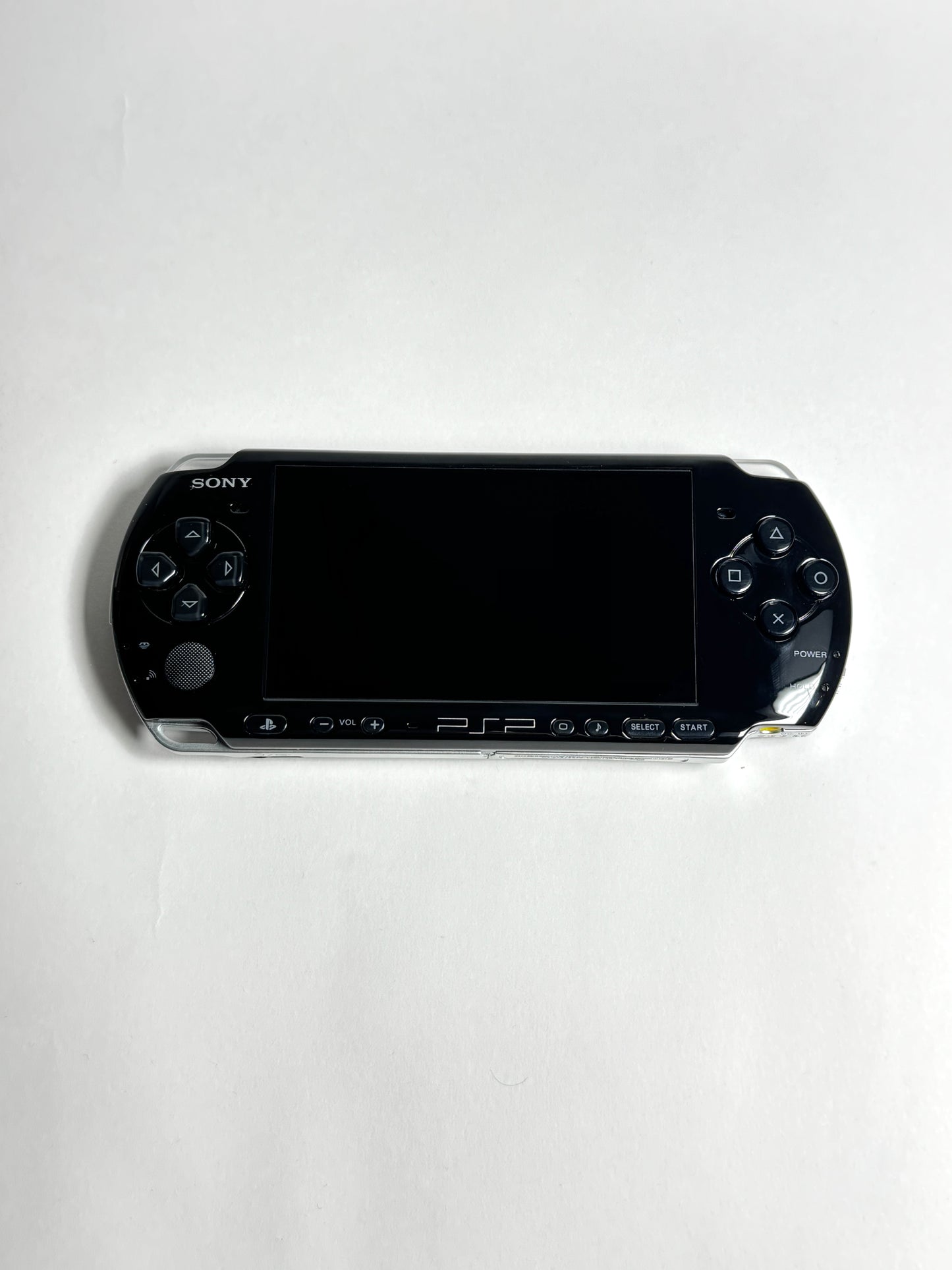 PSP 3000 - Piano Black - Tactile & IPS Mod