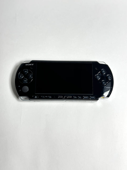 PSP 3000 - Piano Black - Tactile & IPS Mod