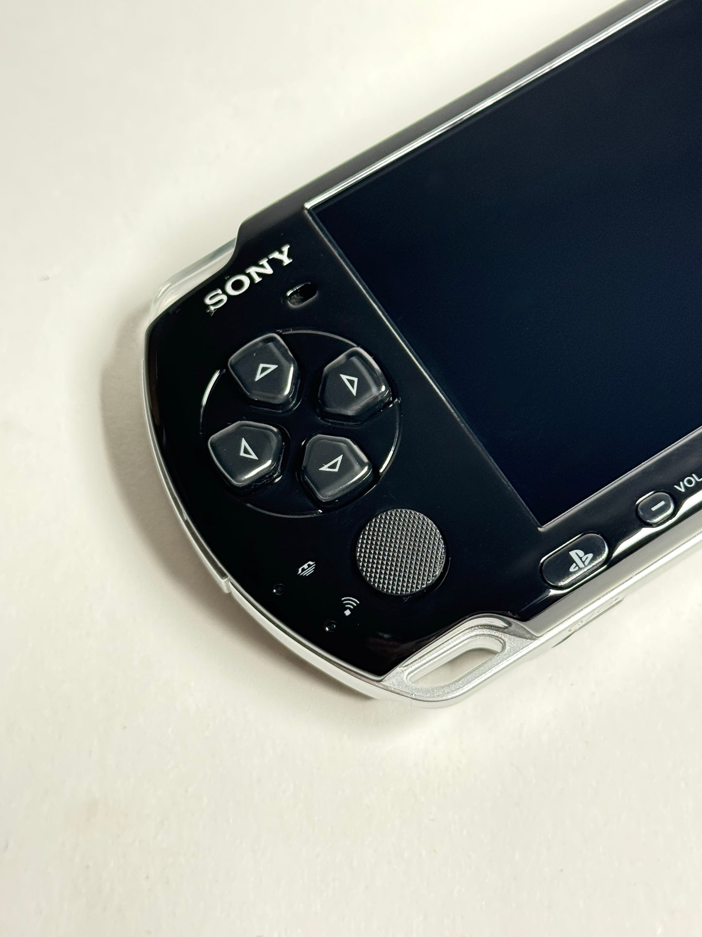 PSP 3000 - Piano Black - Tactile & IPS Mod