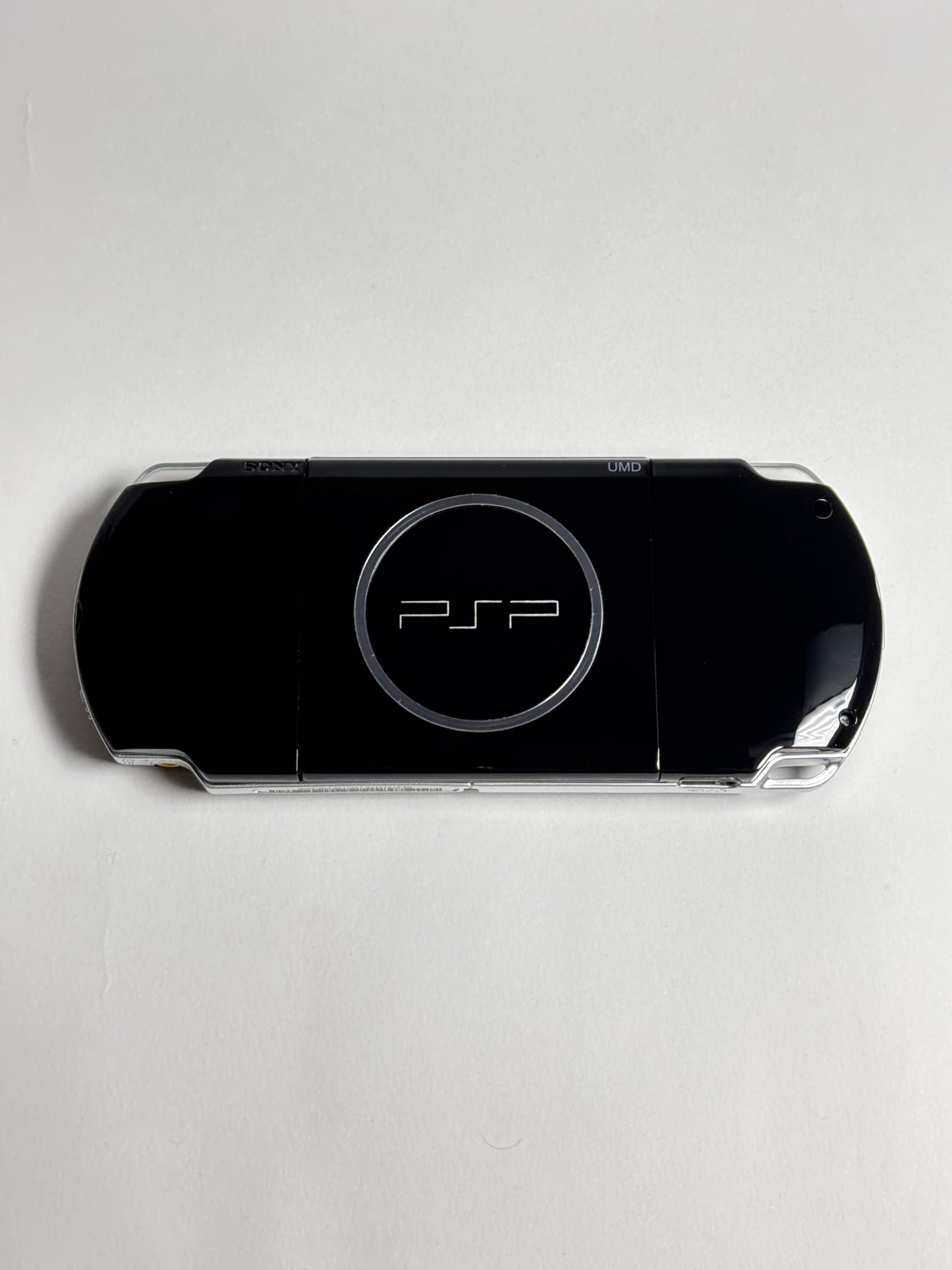 PSP 3000 - Piano Black - Tactile & IPS Mod
