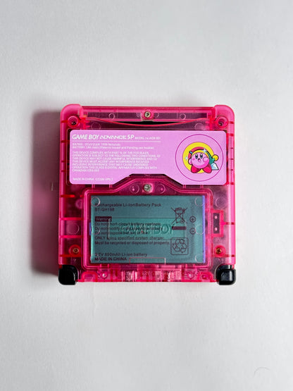 Game Boy Advance SP – Kirby Edition - Transparent Pink