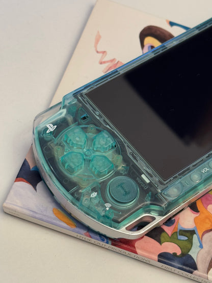 PSP 2000 - Transparent Mint Green