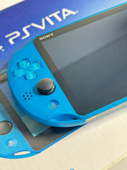 Ps Vita 2000 - Aqua Blue w Original Box