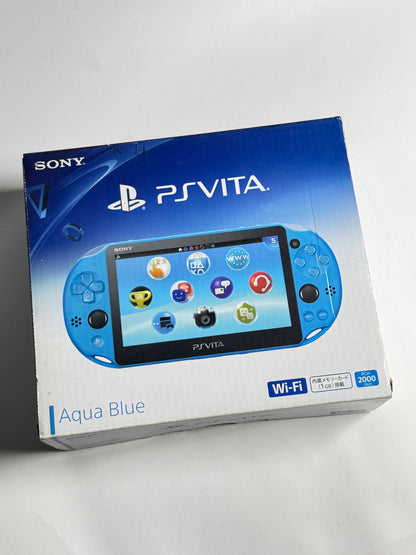 Ps Vita 2000 - Aqua Blue w Original Box
