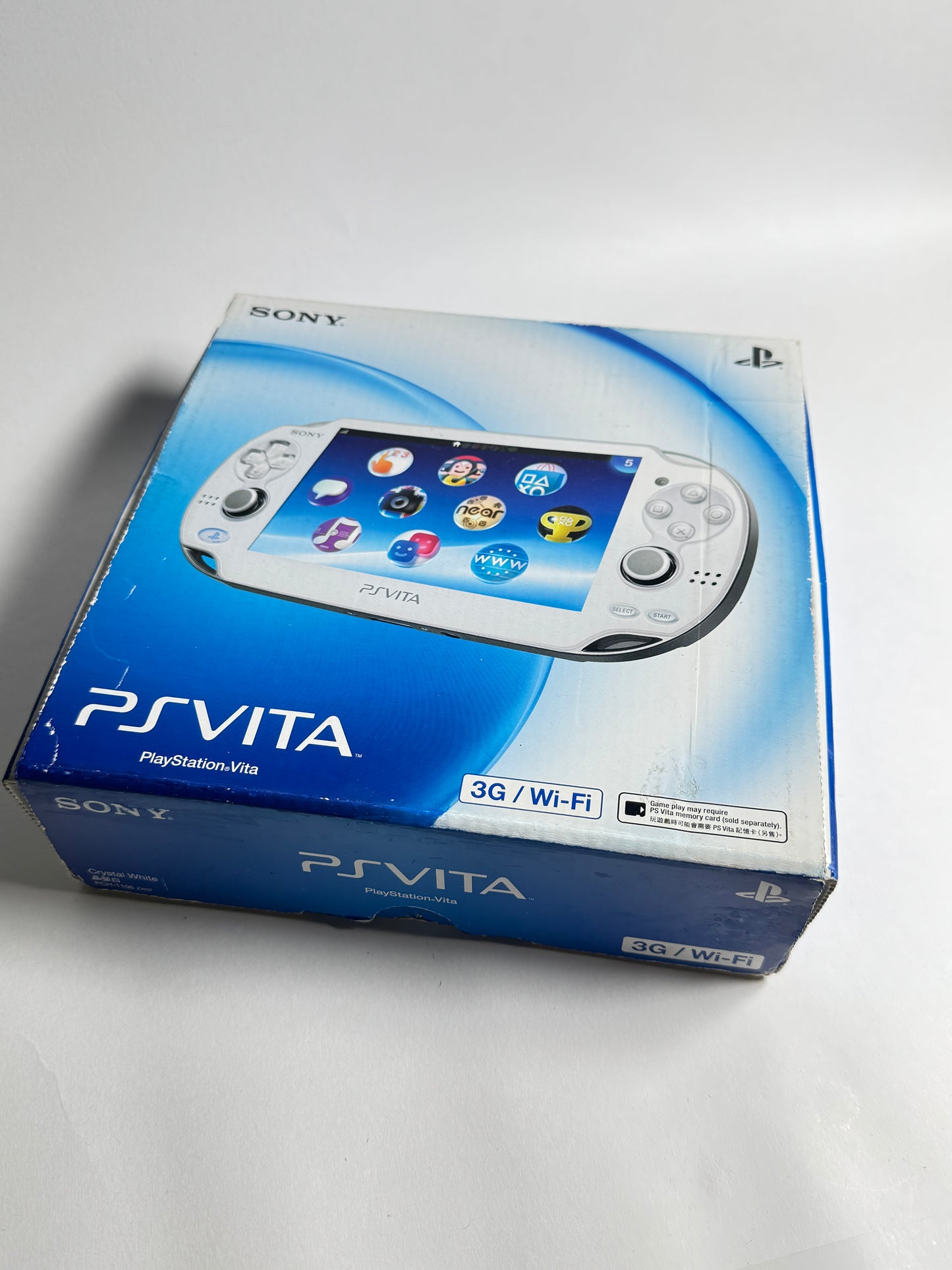 Ps Vita 1000 - Crystal White w original box