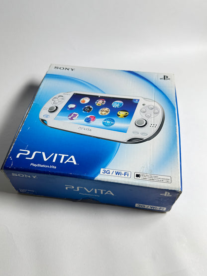 Ps Vita 1000 - Crystal White w original box
