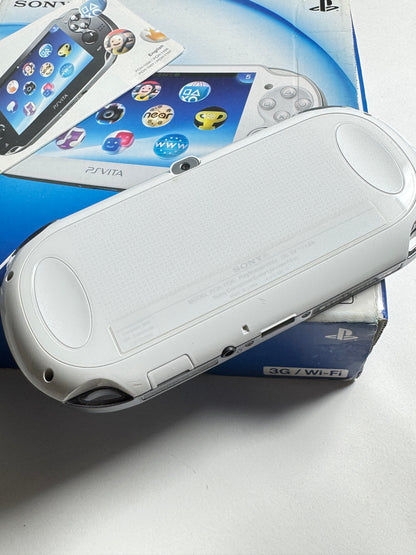 Ps Vita 1000 - Crystal White w original box