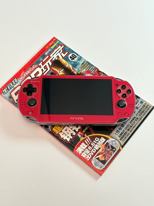 Ps Vita 1000 - Red
