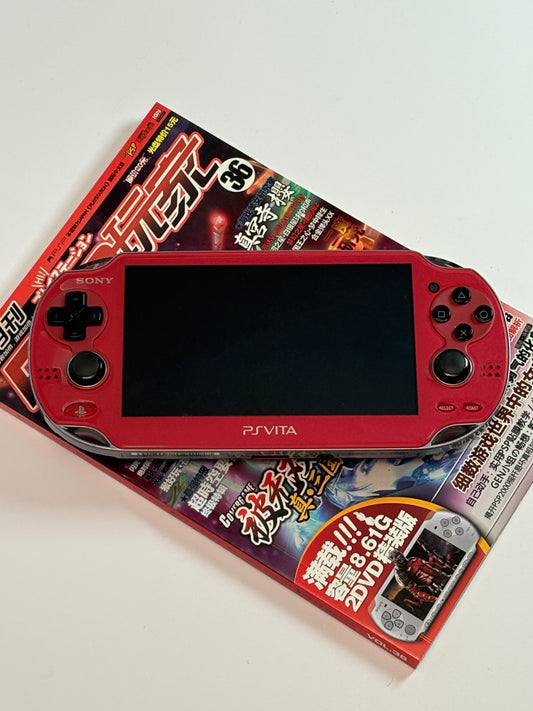 Ps Vita 1000 - Red