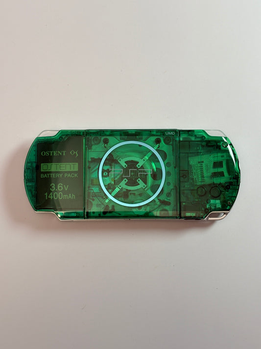 PSP 3000 - Transparent Green