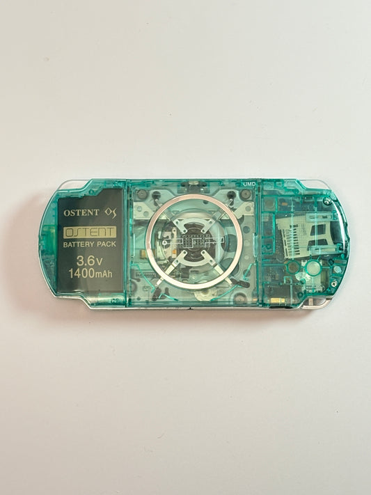 PSP 3000 - Transparent Mint Green