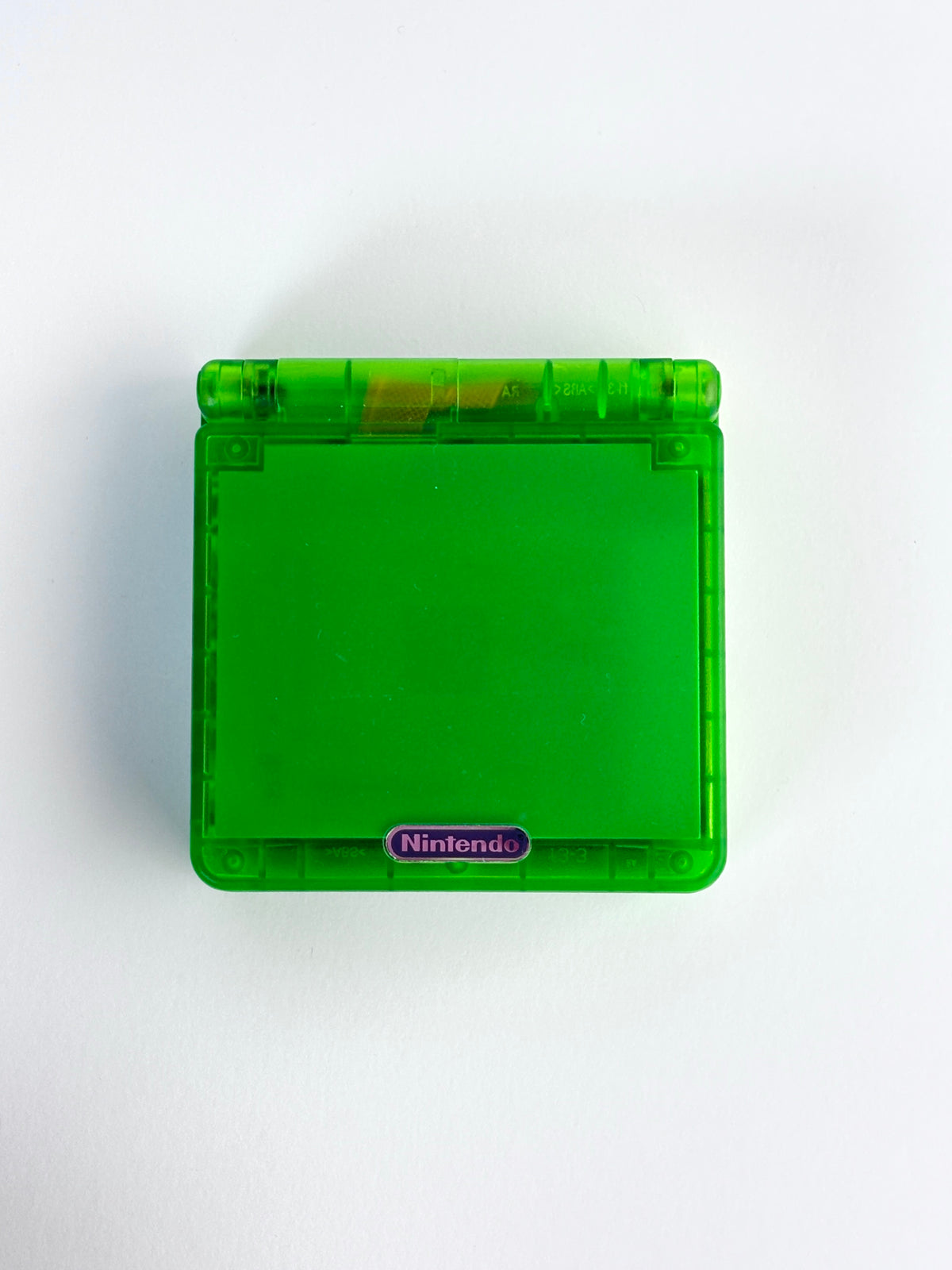 Game Boy Advance SP – Transparent Green