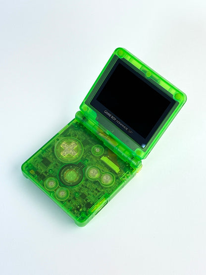 Game Boy Advance SP – Transparent Green