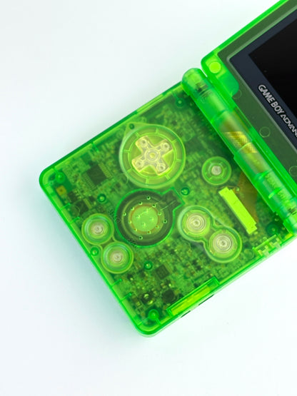 Game Boy Advance SP – Transparent Green