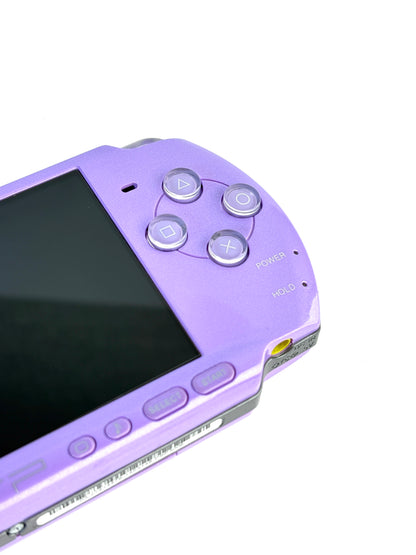 PSP 3000 - Liliac Purple - Tactile & IPS Mod
