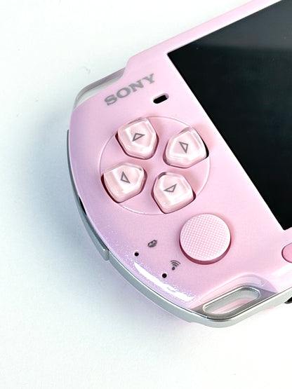 PSP 3000 - Pink - Tactile & IPS Mod