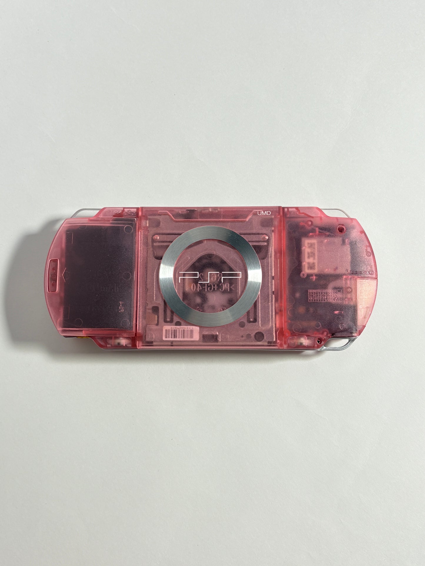 PSP 1000 - Transparent Pink - IPS Screeb