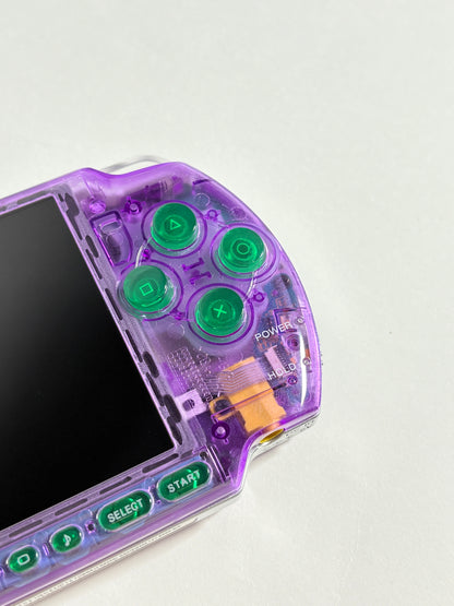 PSP 3000 - Transparent Purple - Eva edition