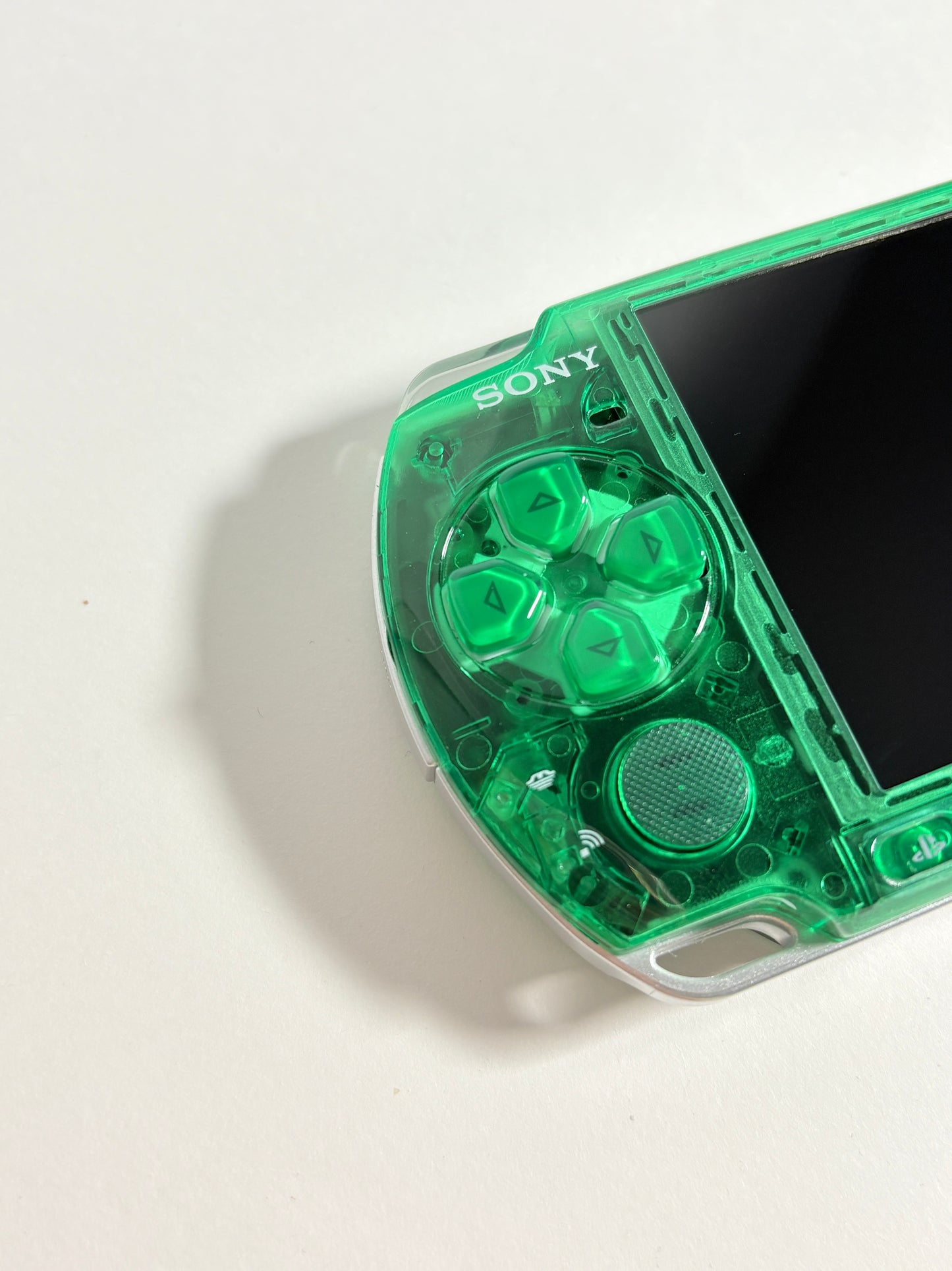PSP 3000 - Transparent Green