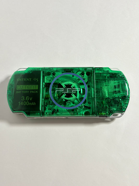 PSP 3000 - Transparent Green