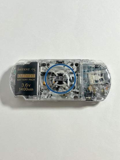 PSP 3000 - Transparent White w Pink buttons