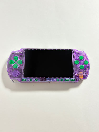 PSP 3000 - Transparent Purple - Eva edition