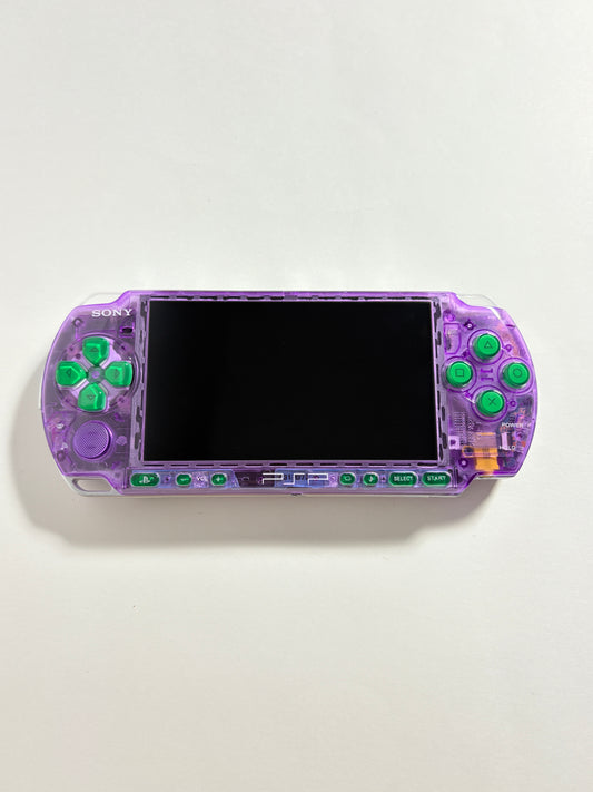 PSP 3000 - Transparent Purple - Eva edition