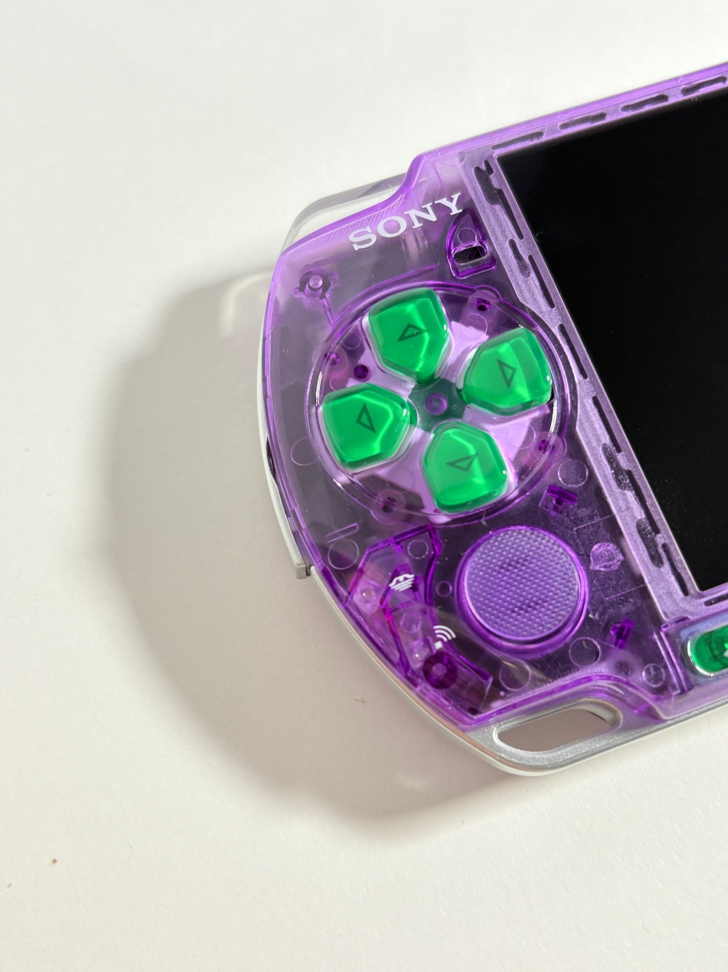 PSP 3000 - Transparent Purple - Eva edition