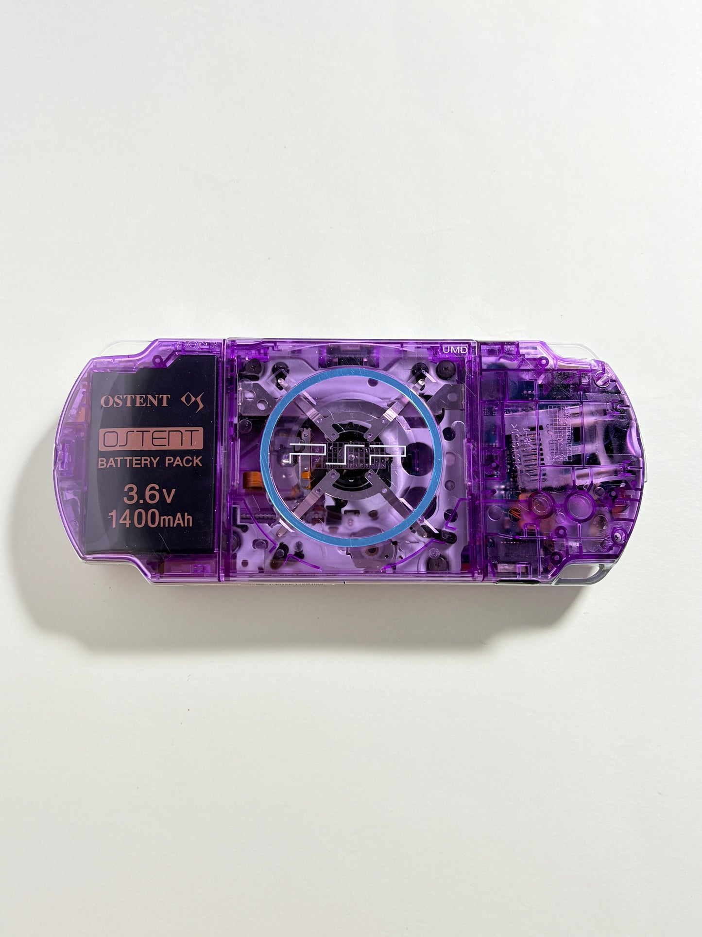 PSP 3000 - Transparent Purple - Eva edition