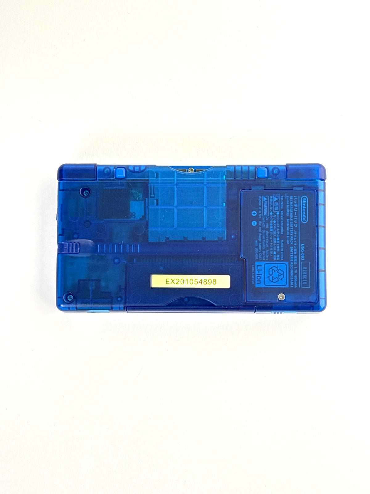Nintendo DS Lite - Transparent Dark Blue