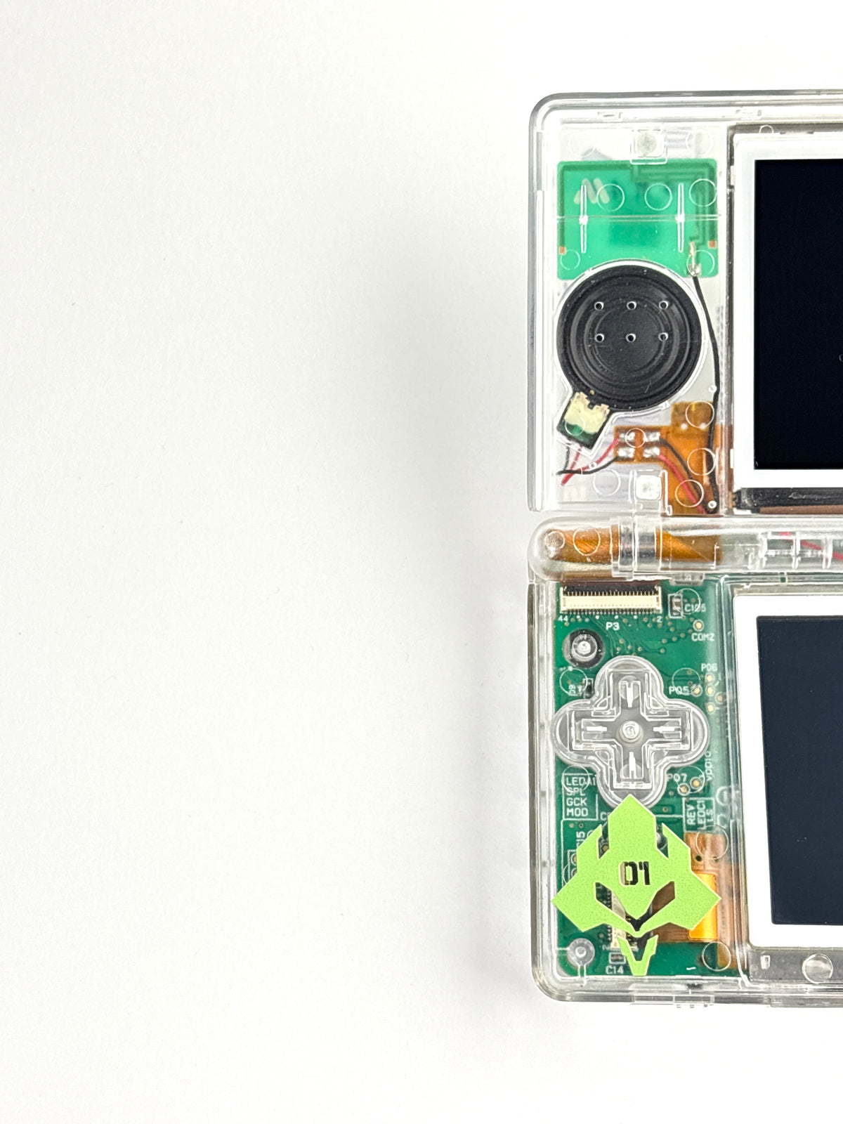 Nintendo DS Lite - Transparent Evangelion Custom