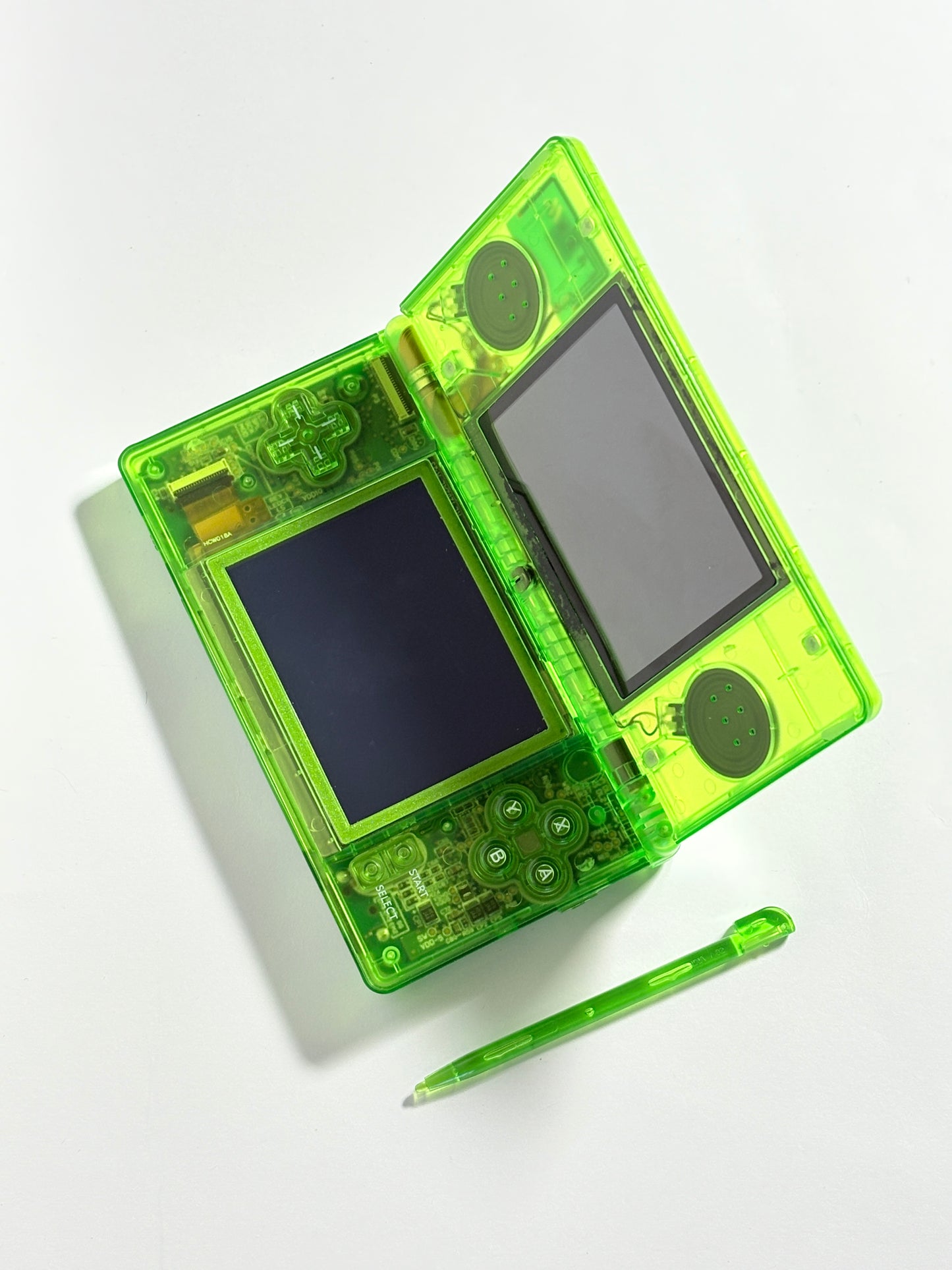 Nintendo DS Lite - Transparent Lime Green
