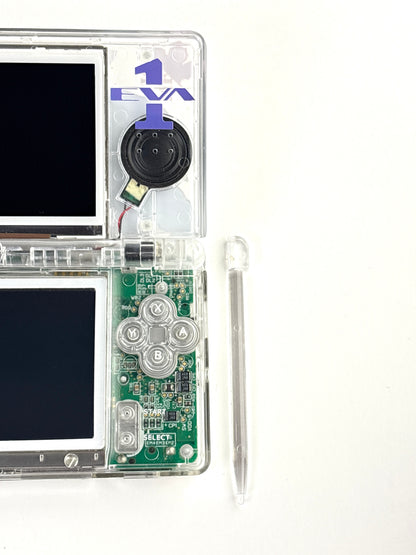 Nintendo DS Lite - Transparent Evangelion Custom