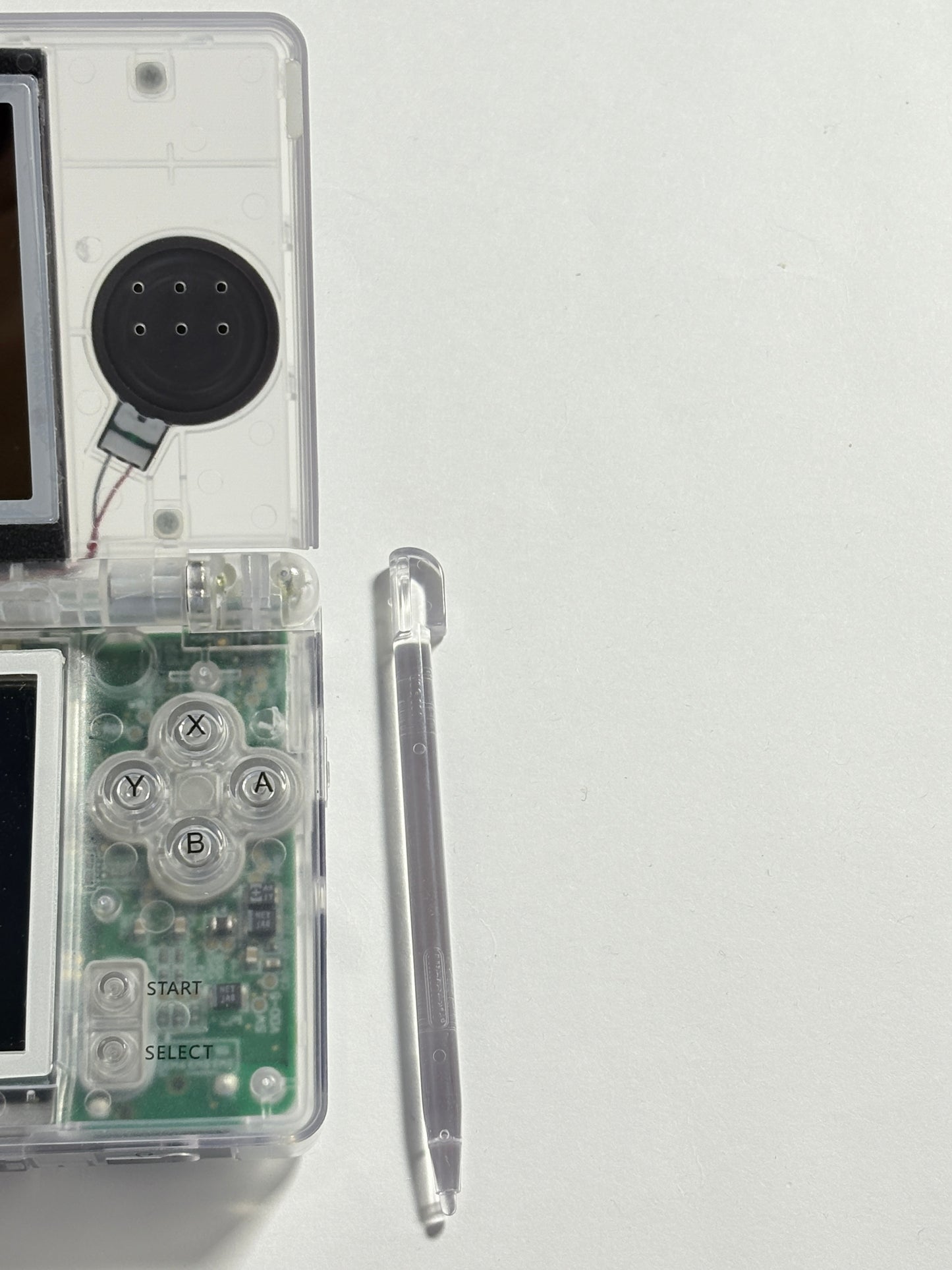 Nintendo DS Lite - Transparent White