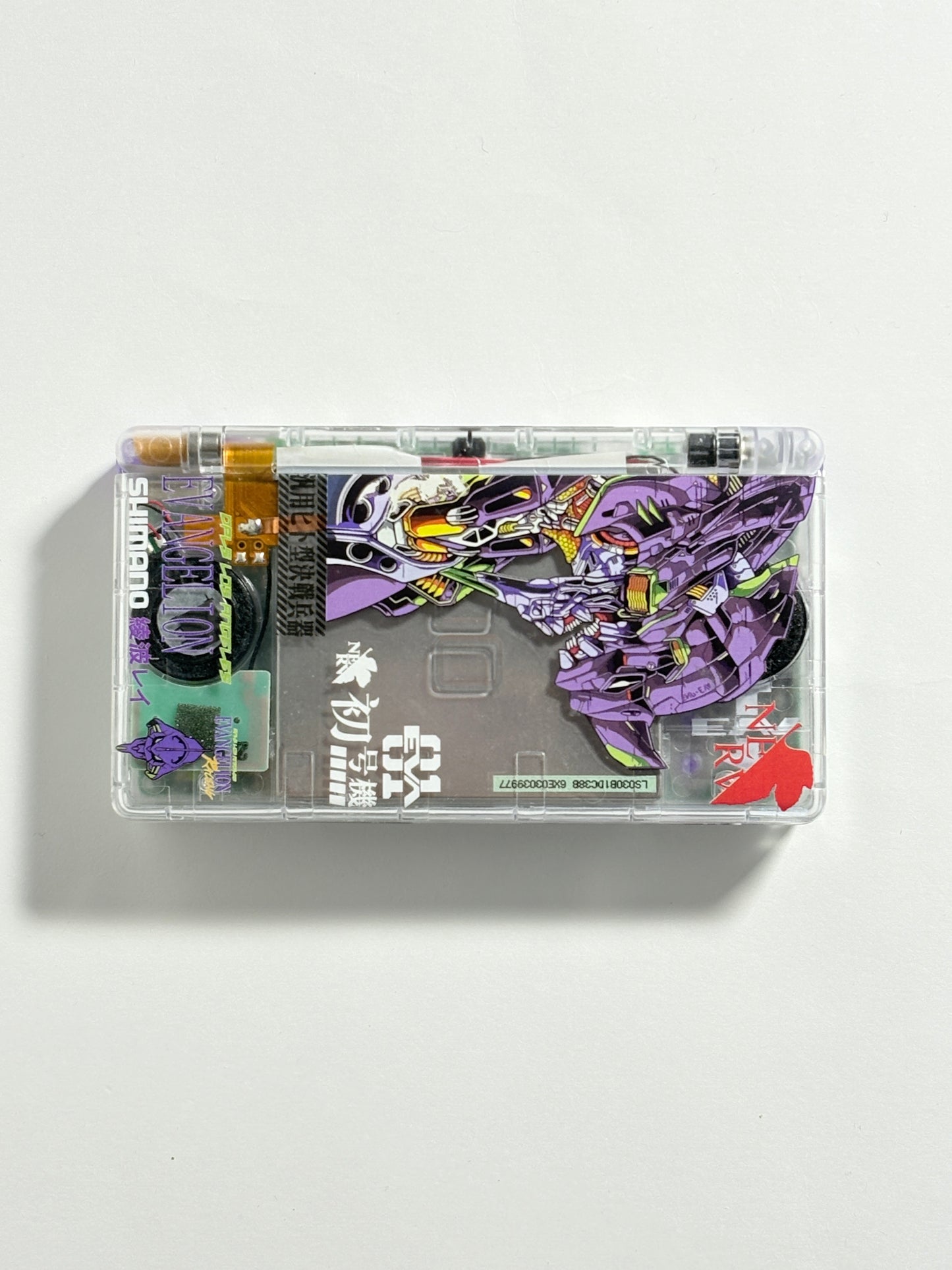 Nintendo DS Lite - Transparent Evangelion Custom