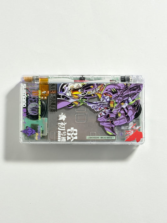 Nintendo DS Lite - Transparent Evangelion Custom